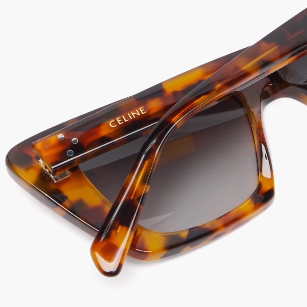 Celine Cat-eye Tortoiseshell-acetate Sunglasses - Picture 3 of 16